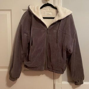 Jacket/zip up sweater. Very warm and comfy. Never worn